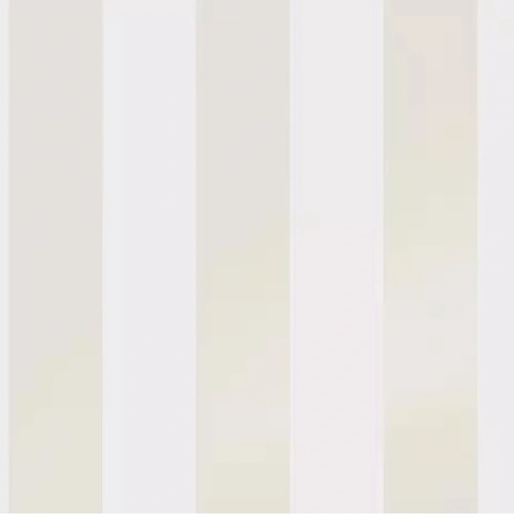 Laura Ashley Cream and White Striped Wallpaper